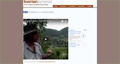 Desktop Screenshot of bosnianpyramid.com